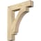 Ekena Millwork Imperial Block Rough Sawn Bracket, Douglas Fir, 4"W x 22"D x 26"H BKT04X22X26IMP05RDF - alternate 1